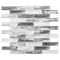 Andova Tiles Giovan 1-in. x 4-in. Brick Joint Glass Floor Mosaic Tile (0.96 Square Feet Per Box) ANDGIO400 - alternate 3